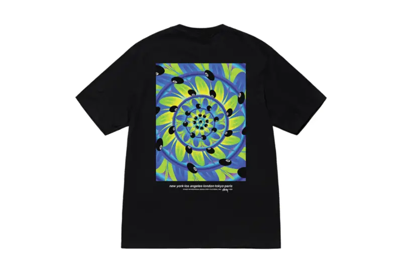 Alternative view of Áo Stussy Rabbit Hole Tee ‘Black’