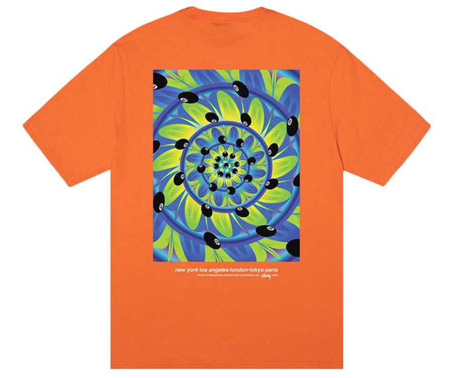 Áo Stussy Rabbit Hole Tee ‘Coral’