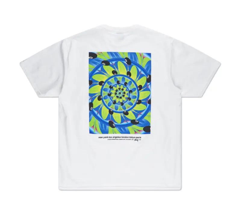 Alternative view of Áo Stussy Rabbit Hole Tee ‘White’