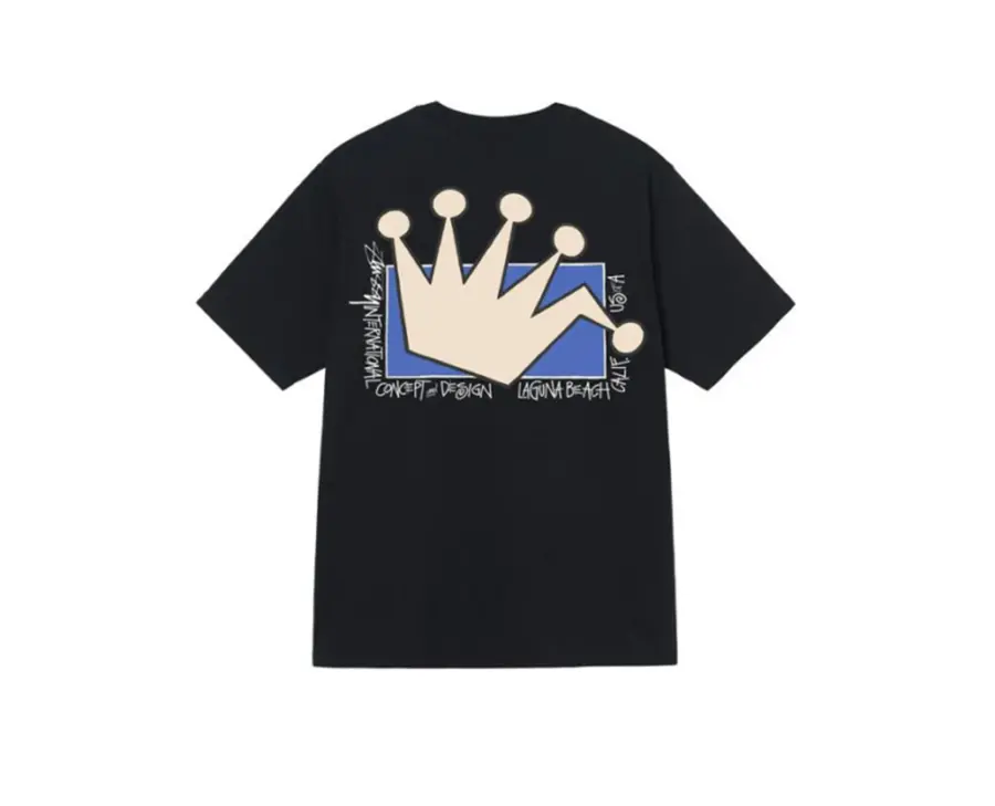 Alternative view of Áo Stussy SS22 Crown Tee ‘Black’