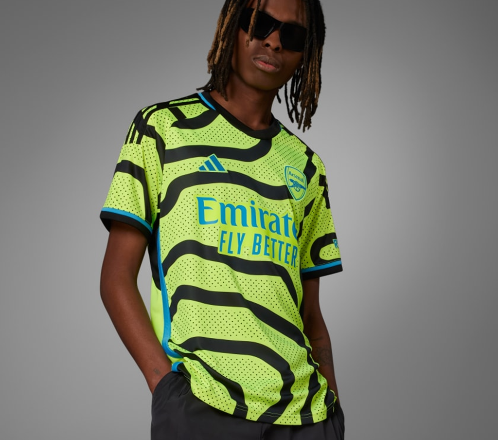 Áo Adidas Arsenal 23/24 Away Jersey 'Yellow' HR6927 - Ảnh 4