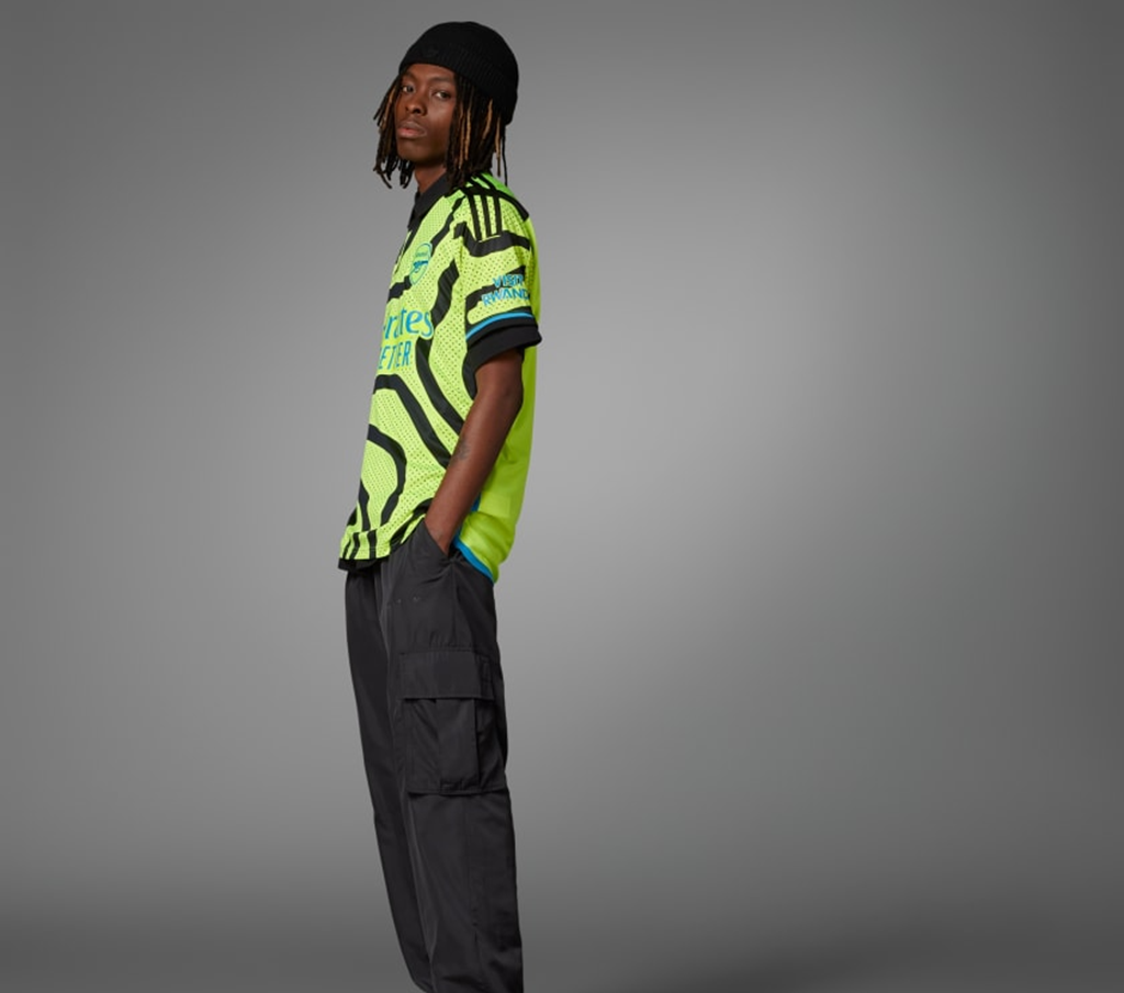 Áo Adidas Arsenal 23/24 Away Jersey 'Yellow' HR6927 - Ảnh 2