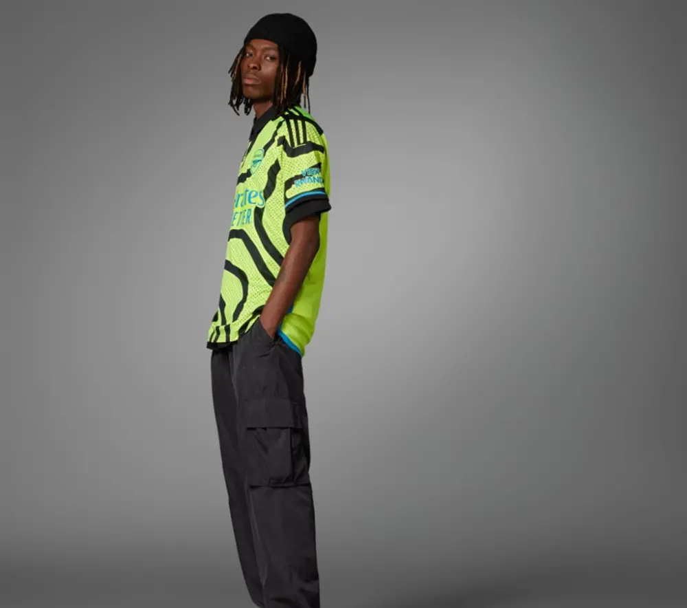 Alternative view of Áo Adidas Arsenal 23/24 Away Jersey 'Yellow' HR6927