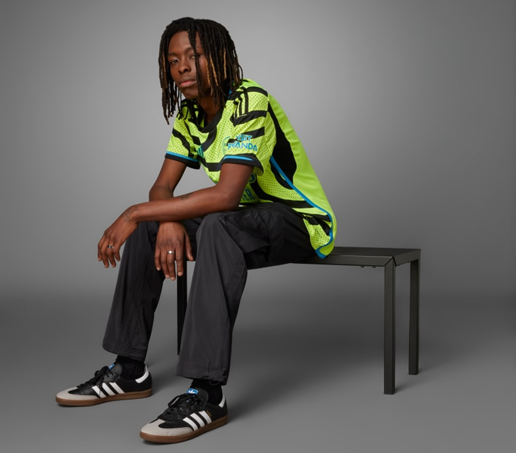 Áo Adidas Arsenal 23/24 Away Jersey 'Yellow' HR6927 - Ảnh 3