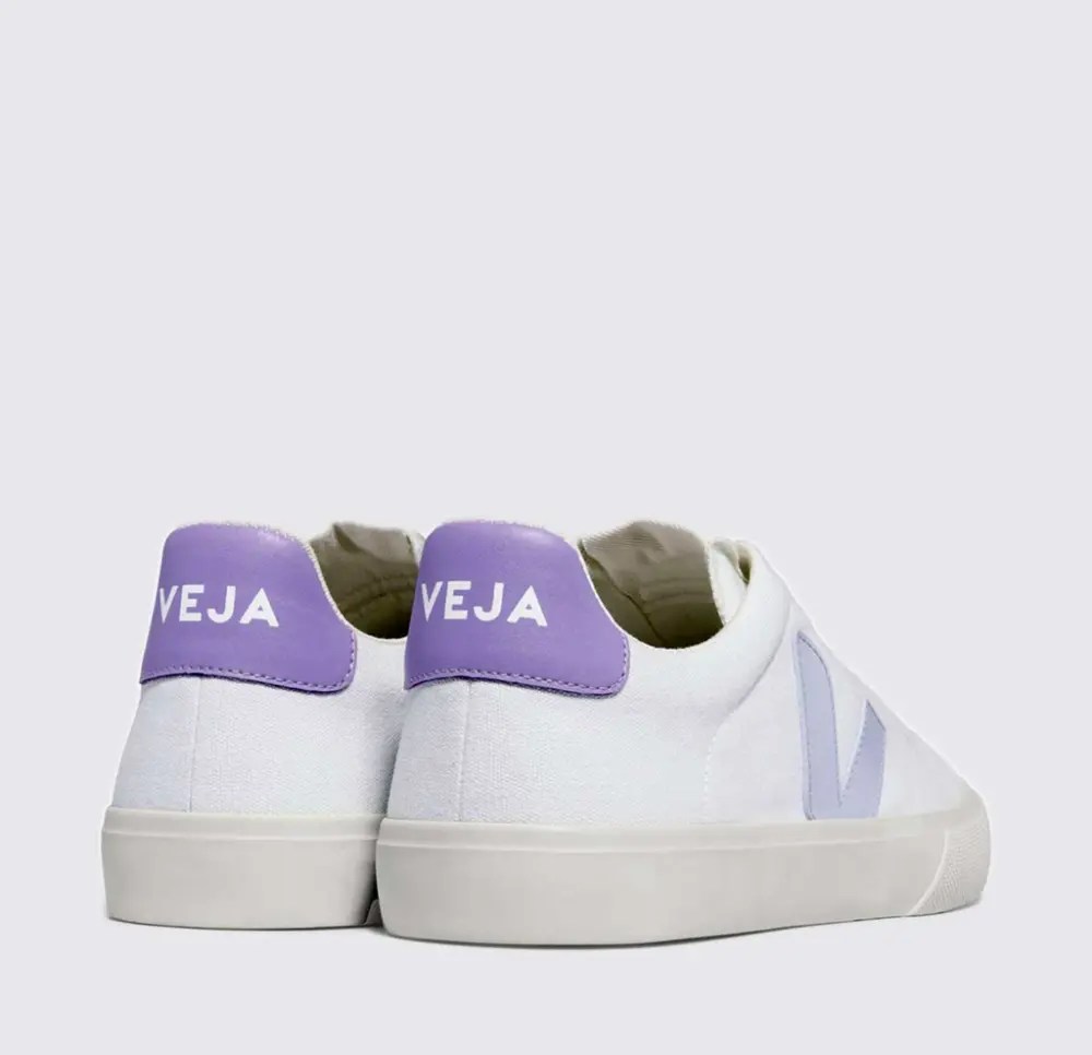 Alternative view of Giày Veja Campo Lace-Up 'Violet Purple' CA0103500