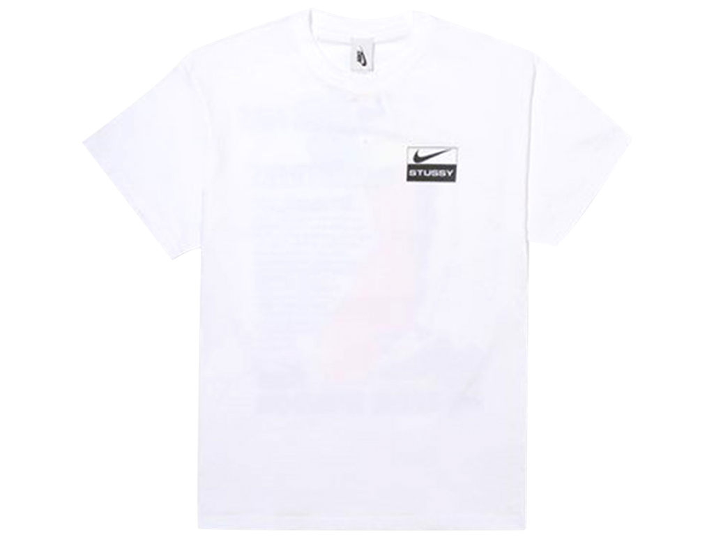 Áo Nike Nike x Stussy Tee SS BR Spiridon 'White' - CU9256-100