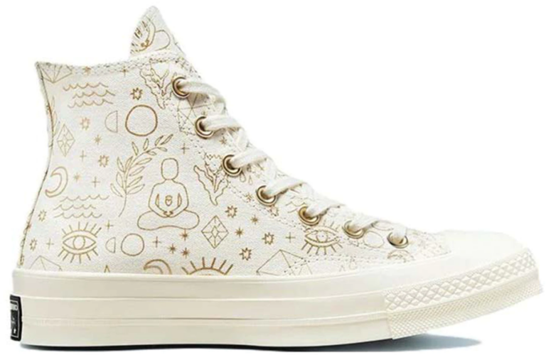 Giày Converse Chuck Taylor All-Star 70 Hi Elements Print ‘Egret Gold’ A02207C