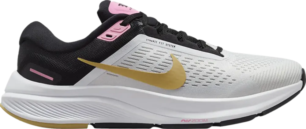 Giày Nike Air Zoom Structure 24 'White Black Wheat Gold' DA8570-106