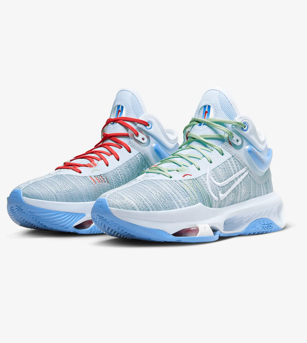 Giày Nike Air Zoom GT Jump 2 Christmas 'Wolf Grey' DJ9431-002 - Ảnh 5