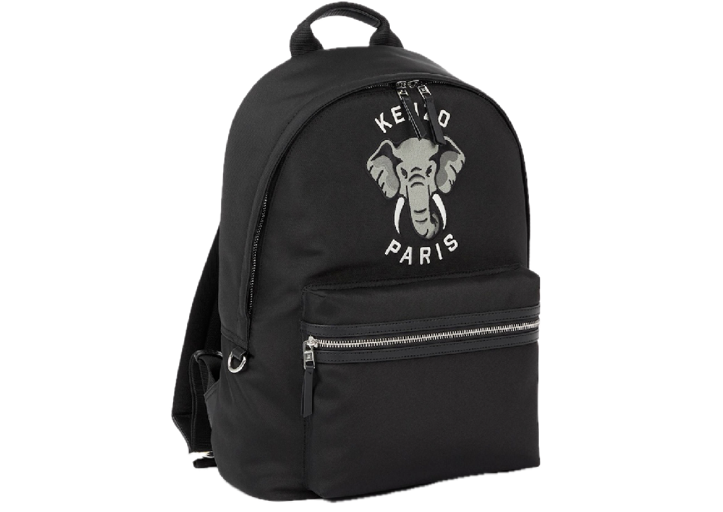 Balo Kenzo Varsity Embroidered Rucksack 'Black' FE55SA613F21-99 - Ảnh 2