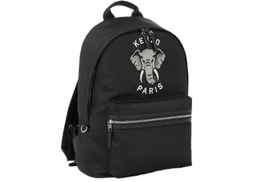 Alternative view of Balo Kenzo Varsity Embroidered Rucksack 'Black' FE55SA613F21-99