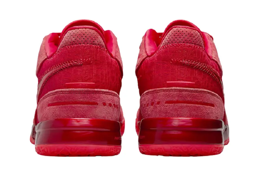 Alternative view of Giày Nike LeBron NXXT Gen AMPD 'Red Suede' FJ1566-600