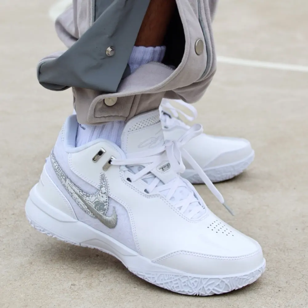 Giày Nike Lebron NXXT Gen Ampd ‘White Silver’ FJ1567-102 - Ảnh 3