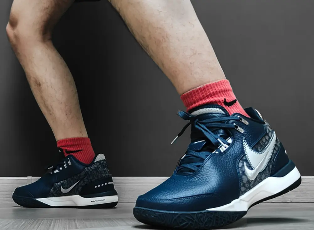 Giày Nike Zoom LeBron NXXT Gen ‘Armory Navy’ FJ1567-400 - Ảnh 4