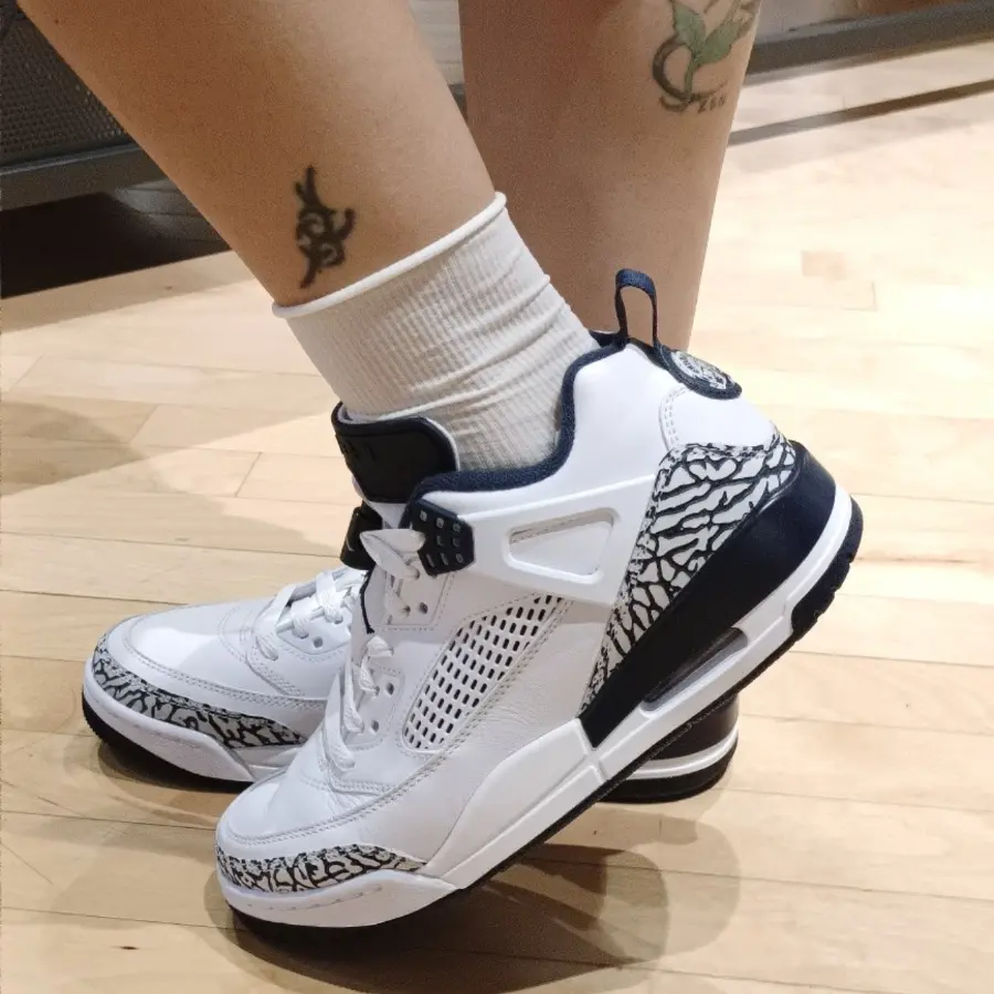 Giày Nike Air Jordan Spizike Low GS 'Midnight Navy' FQ3950-104 - Ảnh 3