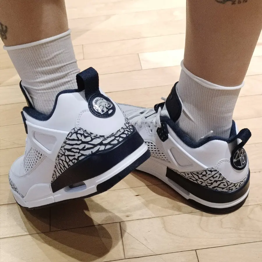 Giày Nike Air Jordan Spizike Low GS 'Midnight Navy' FQ3950-104 - Ảnh 4