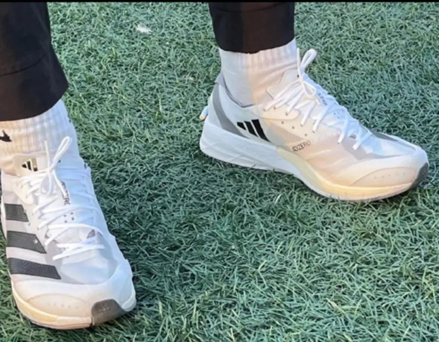Giày Adidas Adizero Adios 7 ‘White Black Grey’ GX6646 - Ảnh 3