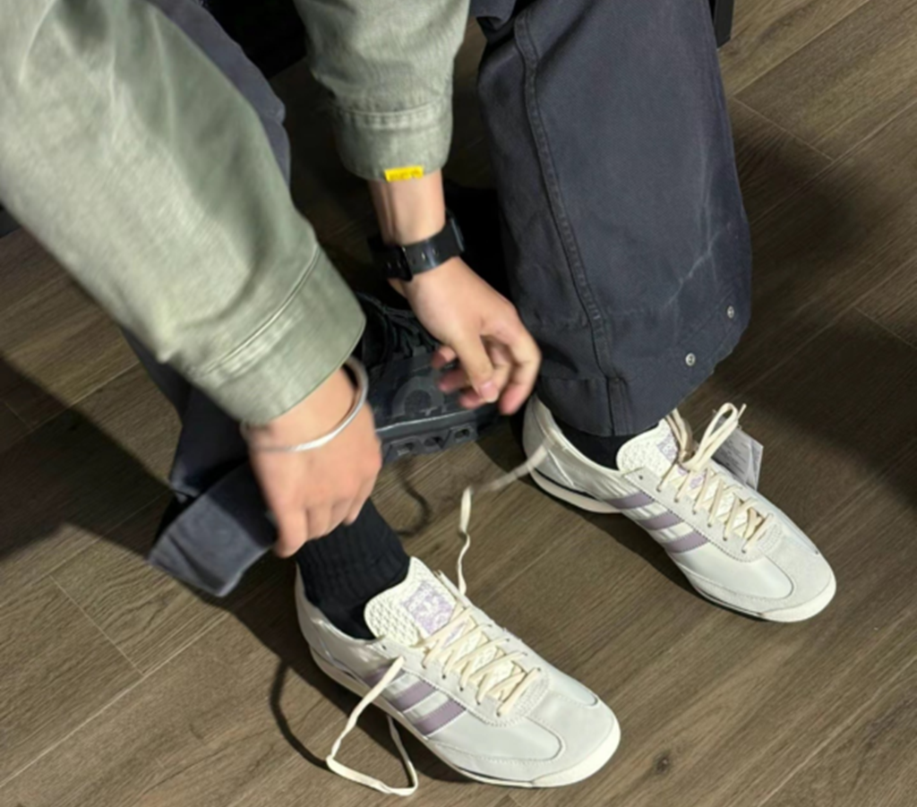 Giày Adidas SL72 ‘Off White Almost Pink’ IE3428 - Ảnh 4