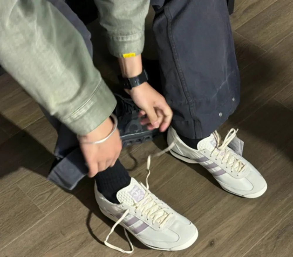 Giày Adidas SL72 ‘Off White Almost Pink’ IE3428 - Ảnh 4