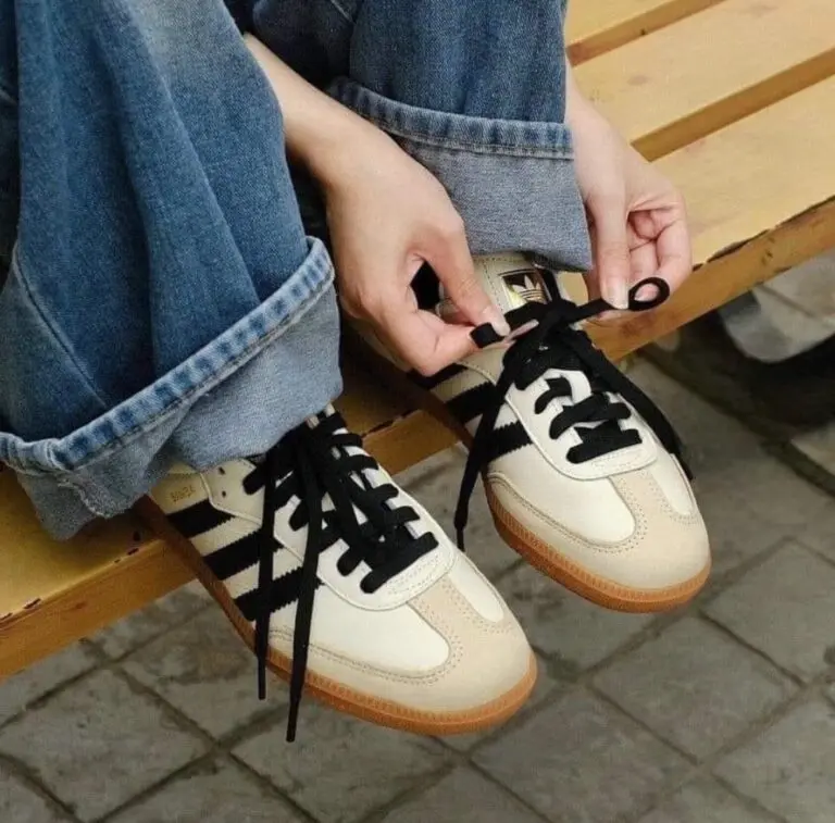 Alternative view of Giày Adidas Samba OG ‘Cream White Sand Strata’ ID0478