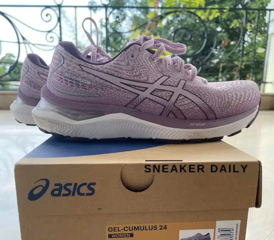 Giày Asics Gel Cumulus 24 'Barely Rose' 1012B206-700 - Ảnh 3