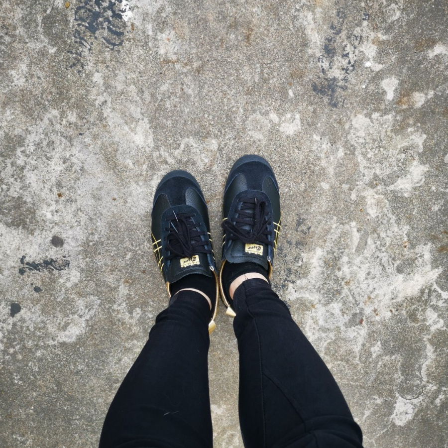 Giày Asics Mexico 66 ‘Black Rich Gold’ 1183A349-001 - Ảnh 2