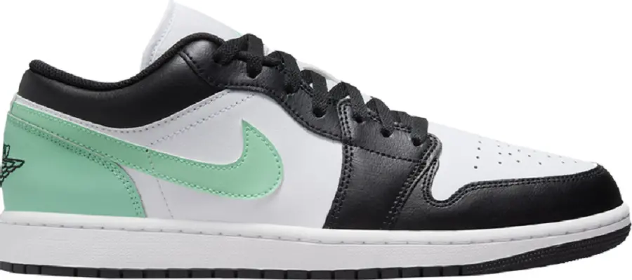 Giày Nike Air Jordan 1 Low ‘Green Glow’ 553558-131