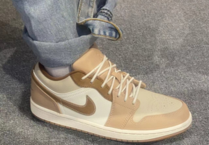 Alternative view of Giày Nike Air Jordan 1 Low ‘Hemp’ HF5753-221