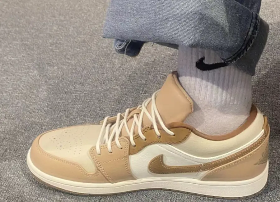 Giày Nike Air Jordan 1 Low ‘Hemp’ HF5753-221 - Ảnh 4