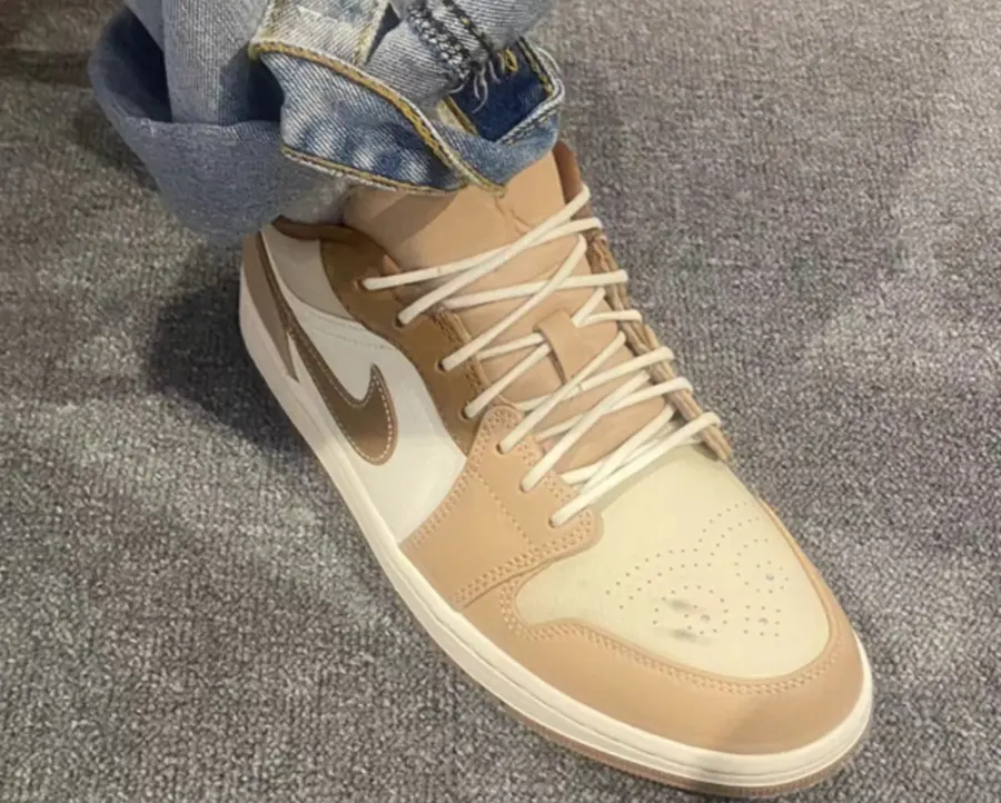 Giày Nike Air Jordan 1 Low ‘Hemp’ HF5753-221 - Ảnh 3