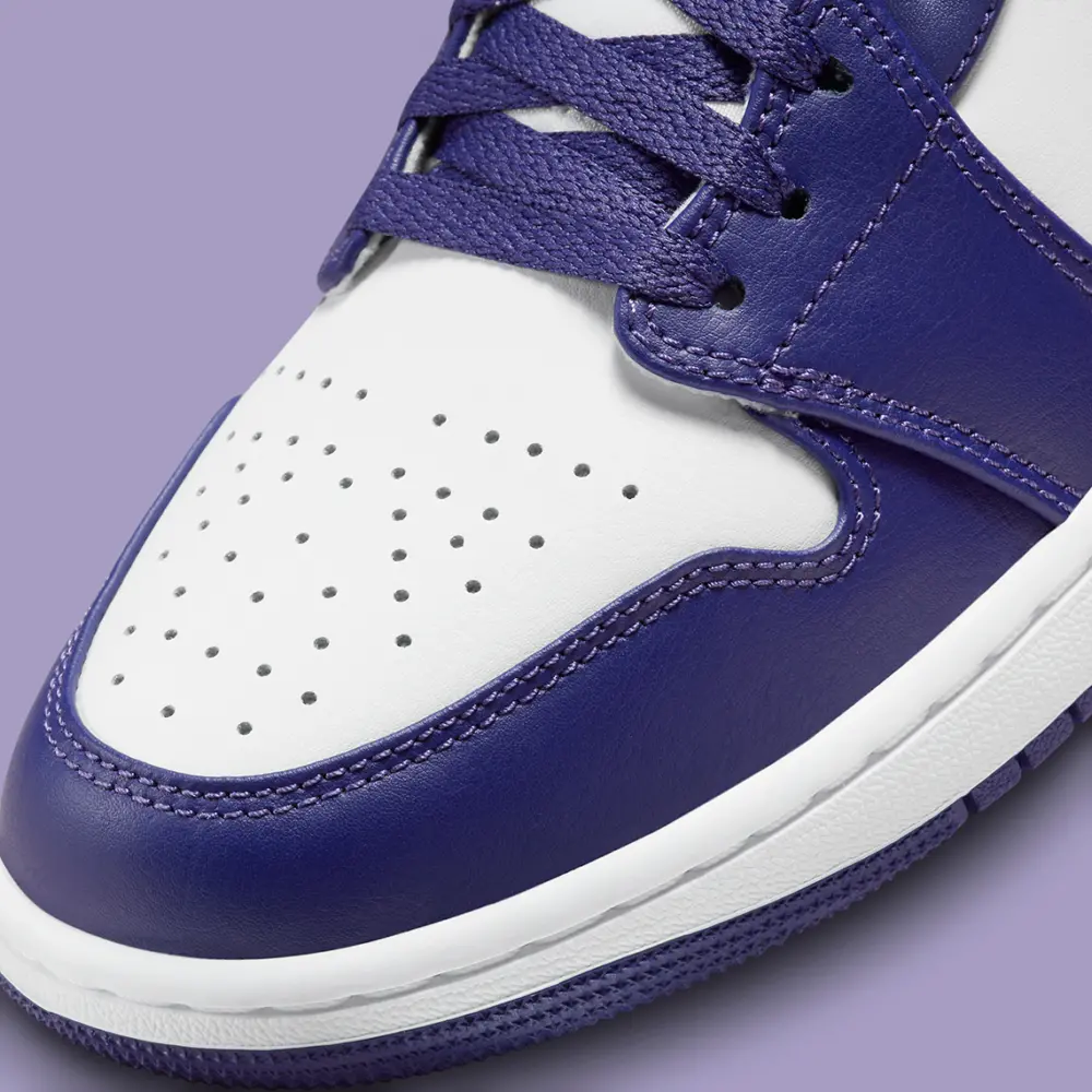 Giày Nike Air Jordan 1 Mid GS 'Sky J Purple' DQ8423-515 - Ảnh 7