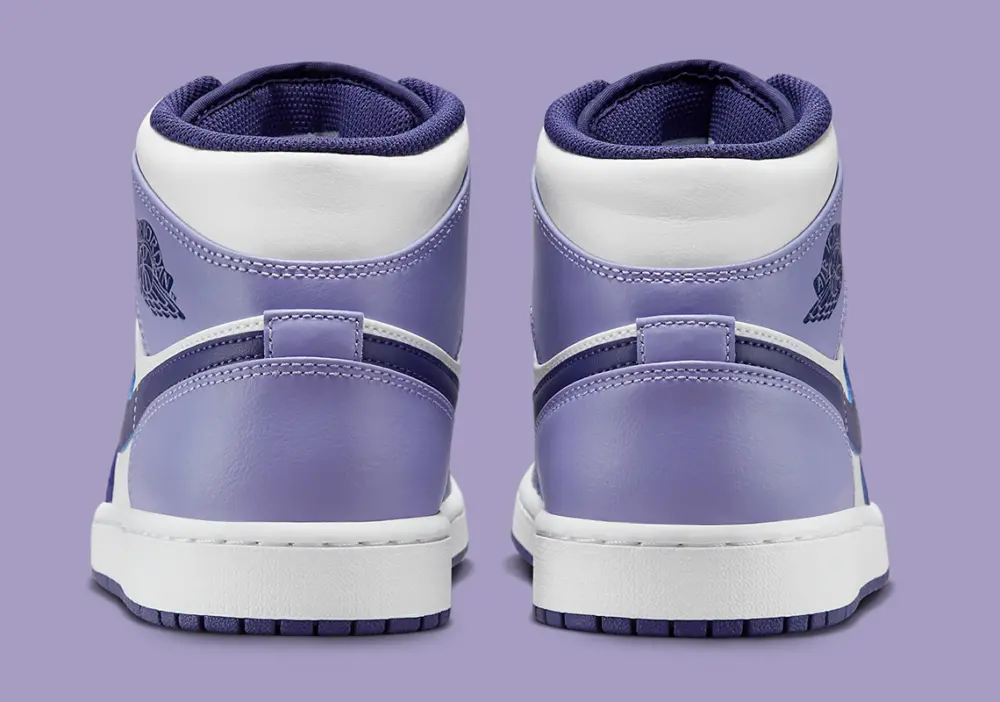 Giày Nike Air Jordan 1 Mid GS 'Sky J Purple' DQ8423-515 - Ảnh 4