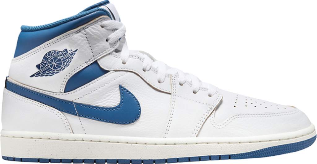 Giày Nike Air Jordan 1 Mid ‘Industrial Blue’ FN5215-141