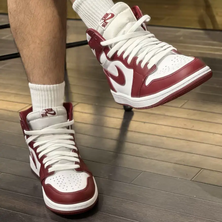 Giày Nike Air Jordan 1 Retro High OG ‘Artisanal Red’ DZ5485-160 - Ảnh 5
