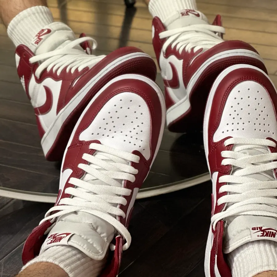 Giày Nike Air Jordan 1 Retro High OG ‘Artisanal Red’ DZ5485-160 - Ảnh 3