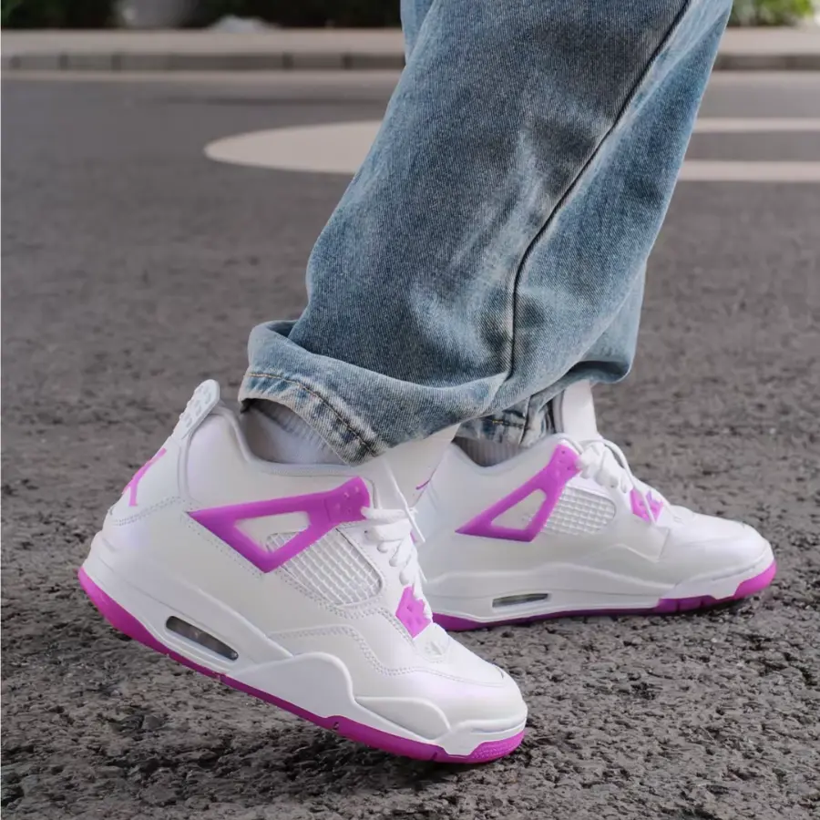 Alternative view of Giày Nike Air Jordan 4 Retro GS ‘Hyper Violet’ FQ1314-151