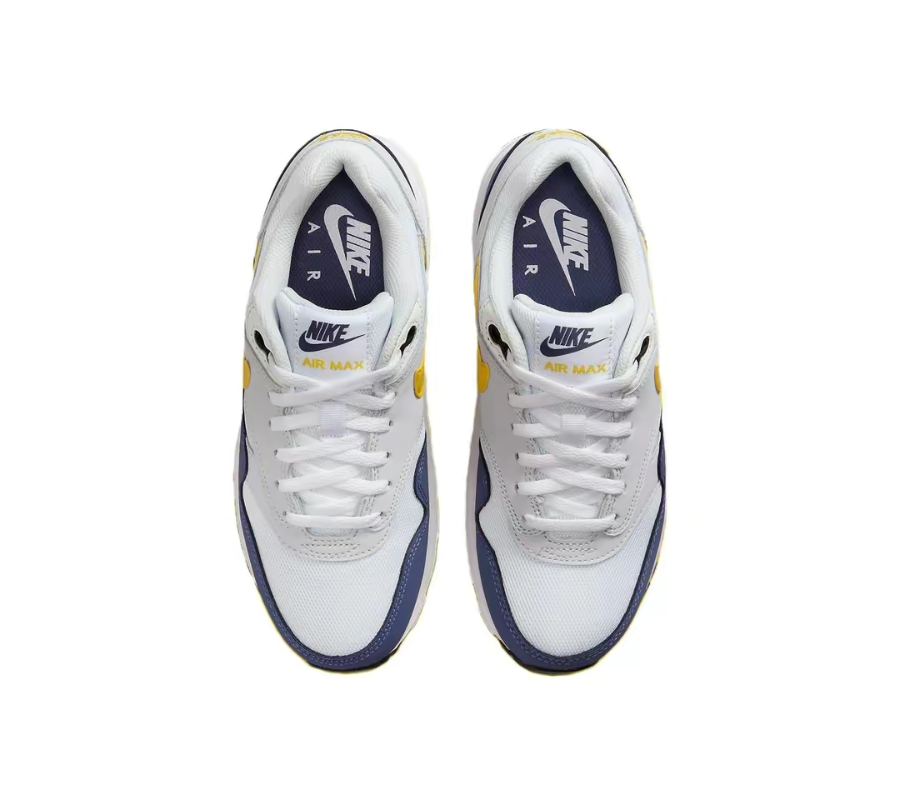 Giày Nike Air Max 1 GS ‘Yellow Navy’ DZ3307-107 - Ảnh 3