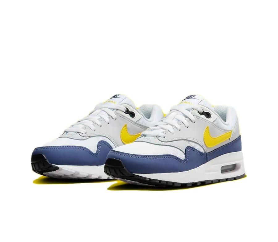 Giày Nike Air Max 1 GS ‘Yellow Navy’ DZ3307-107 - Ảnh 4