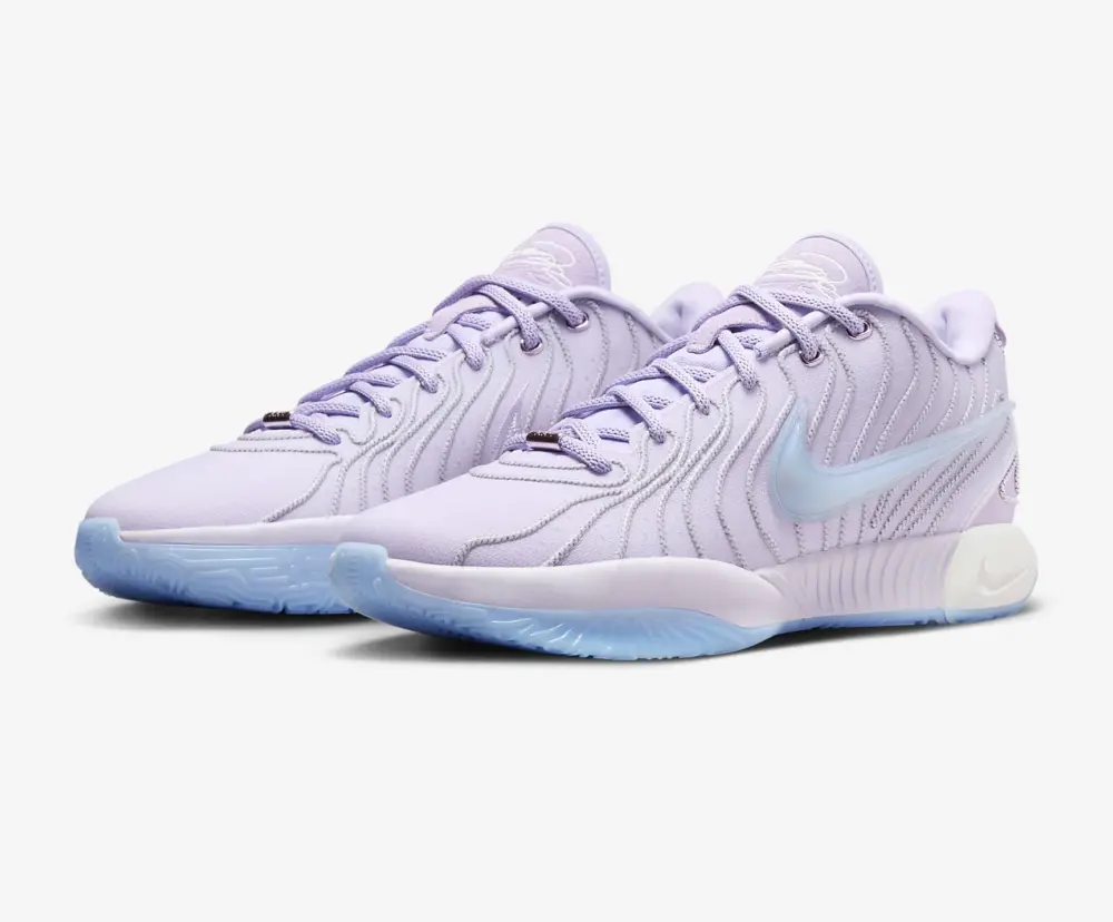 Giày Nike LeBron 21 'Barely Grape' HF5353-500 - Ảnh 6