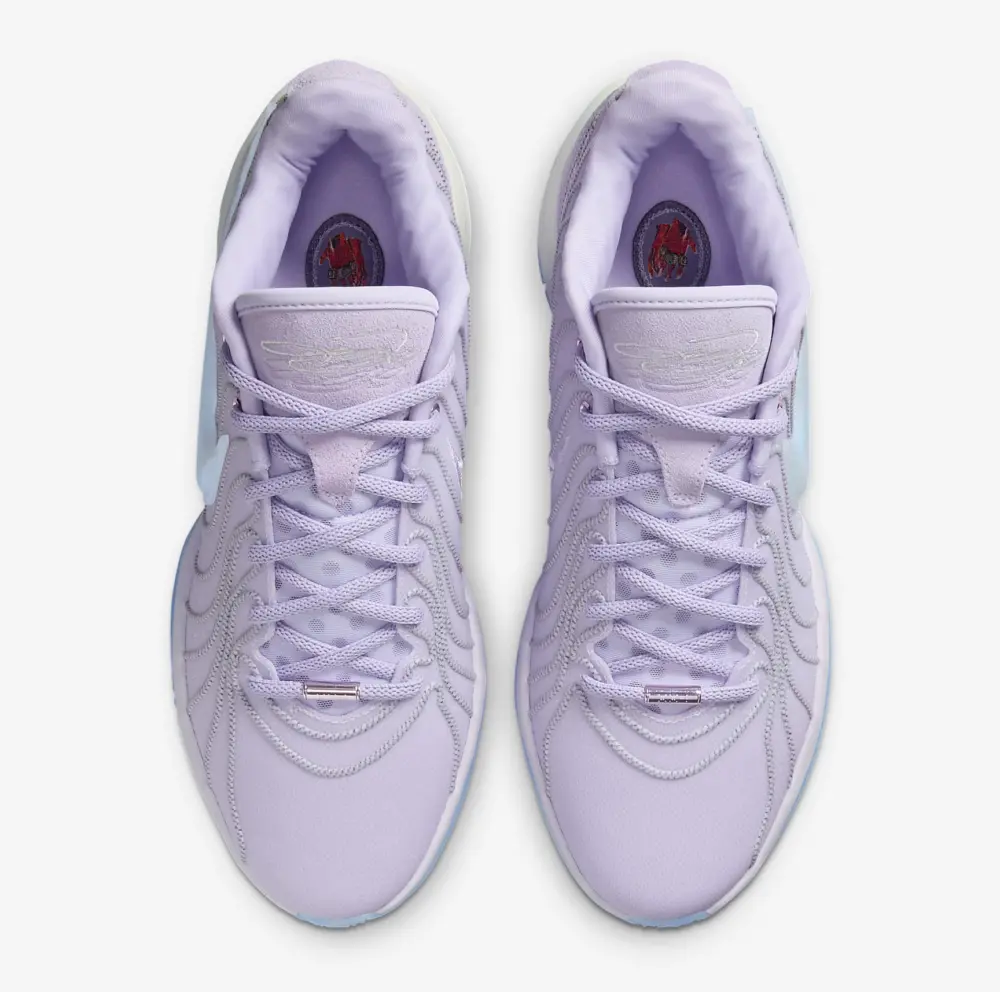 Giày Nike LeBron 21 'Barely Grape' HF5353-500 - Ảnh 5