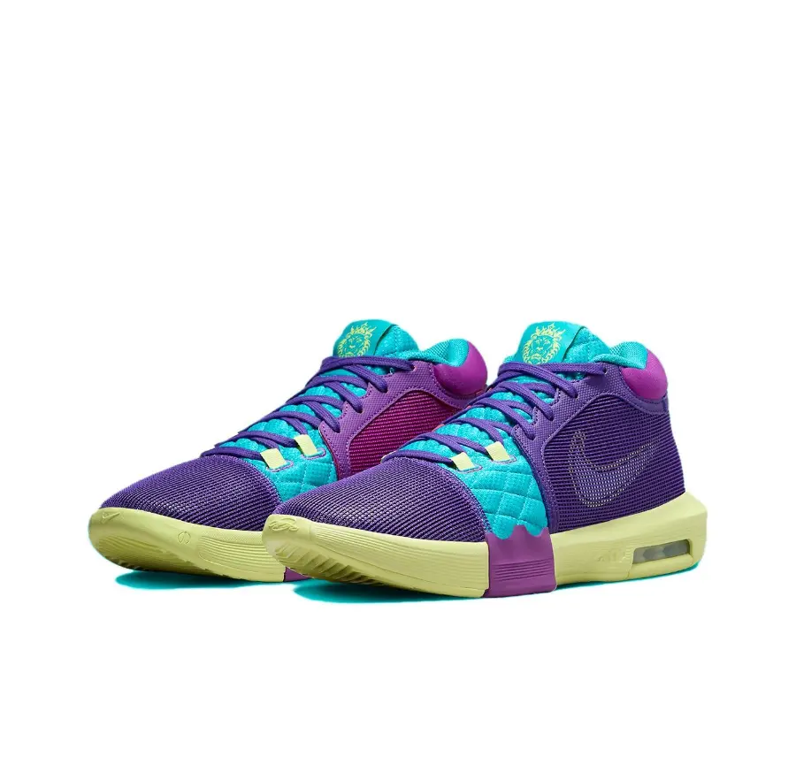 Giày Nike LeBron Witness 8 ‘Field Purple Dusty’ FB2239-500 - Ảnh 3