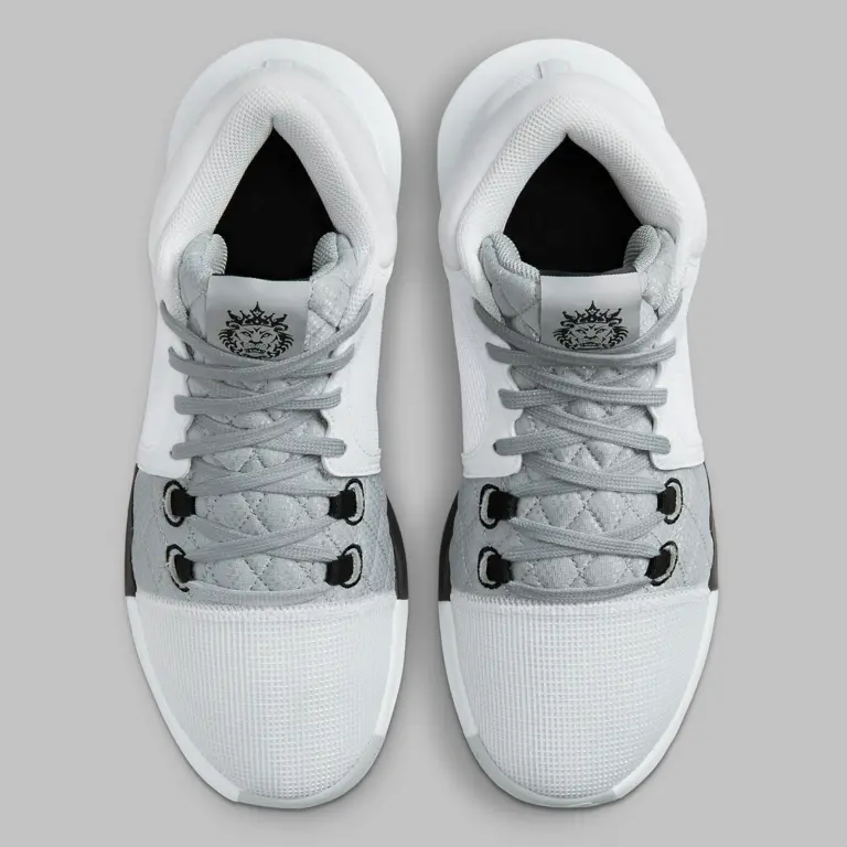 Giày Nike LeBron Witness 8 ‘White Smoke Grey’ FB2239-100 - Ảnh 5