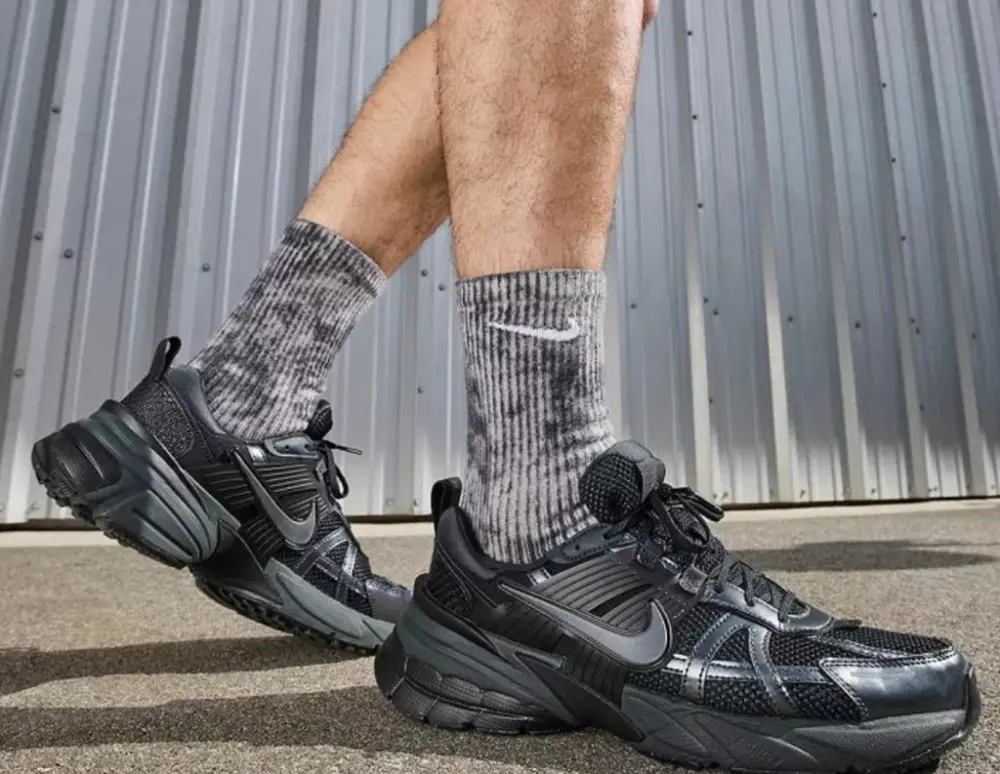 Giày Nike V2K Run 'Black Anthracite' HJ4497-001 - Ảnh 3
