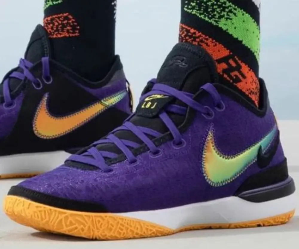Giày Nike Zoom LeBron NXXT Gen EP 'Lakers' DR8788-500 - Ảnh 4