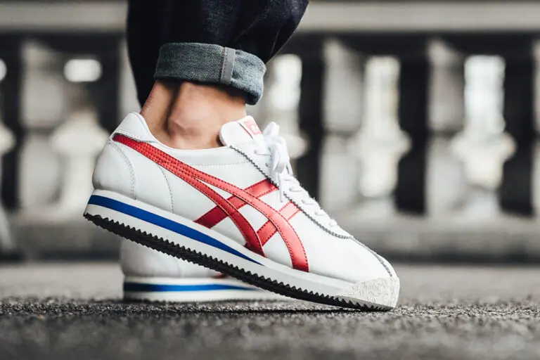 Giày Onitsuka Tiger Corsair ‘White Red’ 1183B397-100 - Ảnh 3