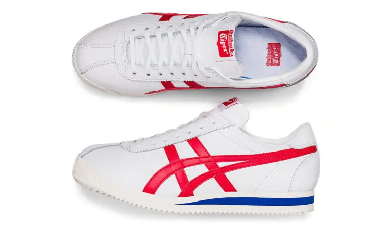 Giày Onitsuka Tiger Corsair ‘White Red’ 1183B397-100 - Ảnh 6