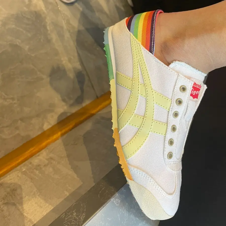Giày Onitsuka Tiger Mexico 66 ‘Cream Yellow’ 1183A502-100 - Ảnh 5