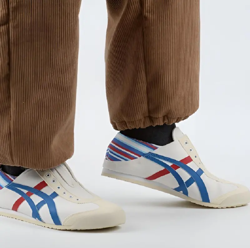 Giày Onitsuka Tiger Mexico 66 Paraty ‘White Blue’ TH6P4N-0142 - Ảnh 5