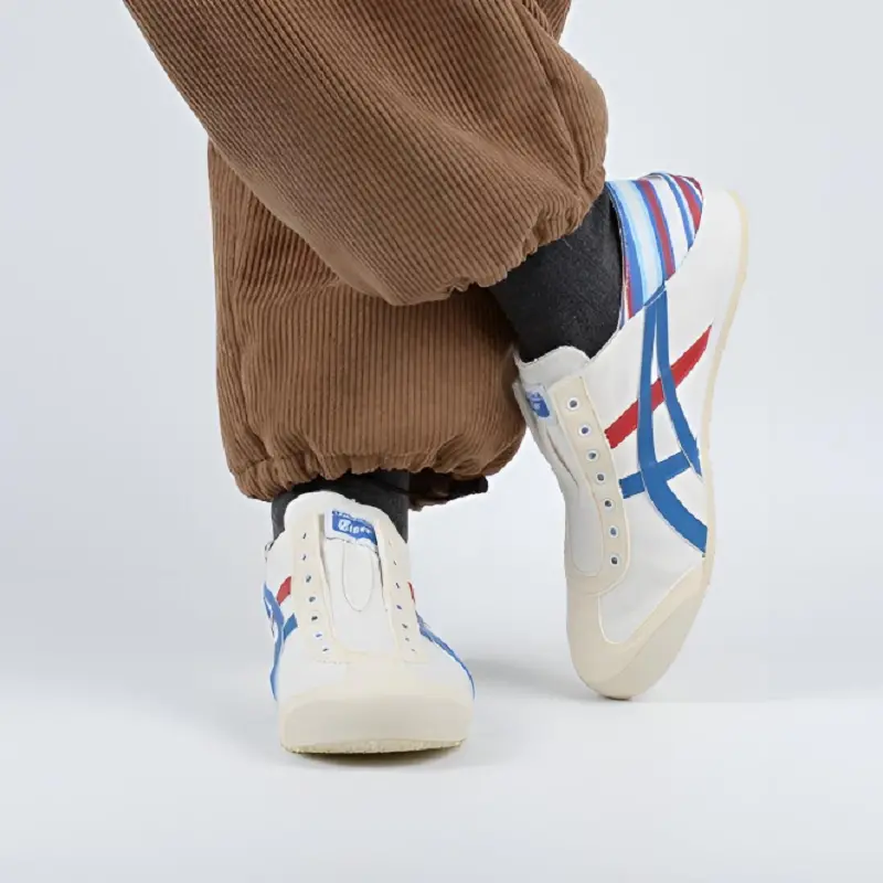 Giày Onitsuka Tiger Mexico 66 Paraty ‘White Blue’ TH6P4N-0142 - Ảnh 3