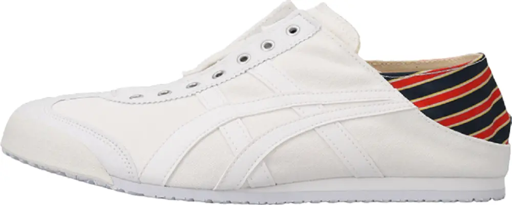 Giày Onitsuka Tiger Mexico 66 Paraty ‘White Red’ 1183A437-100 - Ảnh 3